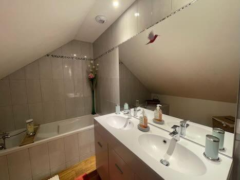O Et Terre, Gite Ressourcement Bains Spa Cryo Sauna Et Foret Dormelles ภายนอก รูปภาพ