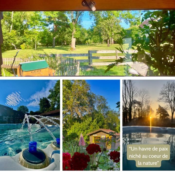 O Et Terre, Gite Ressourcement Bains Spa Cryo Sauna Et Foret Dormelles ภายนอก รูปภาพ